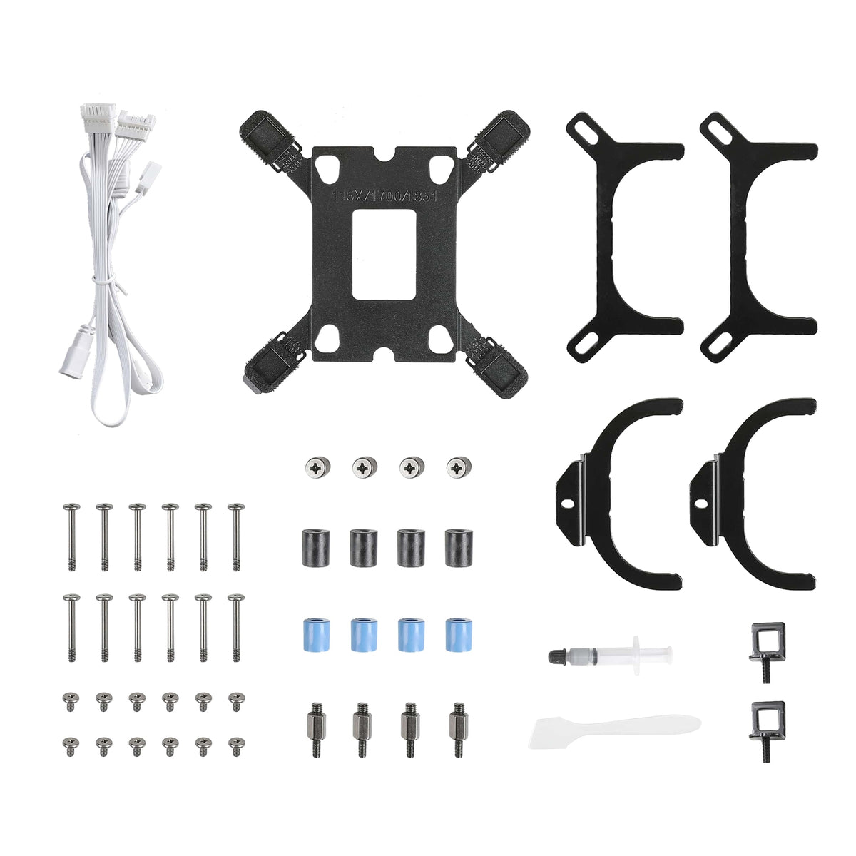 Antec Skeleton 360 ARGB | 360mm liquid CPU cooler | 3 x 120mm ARGB fans | White