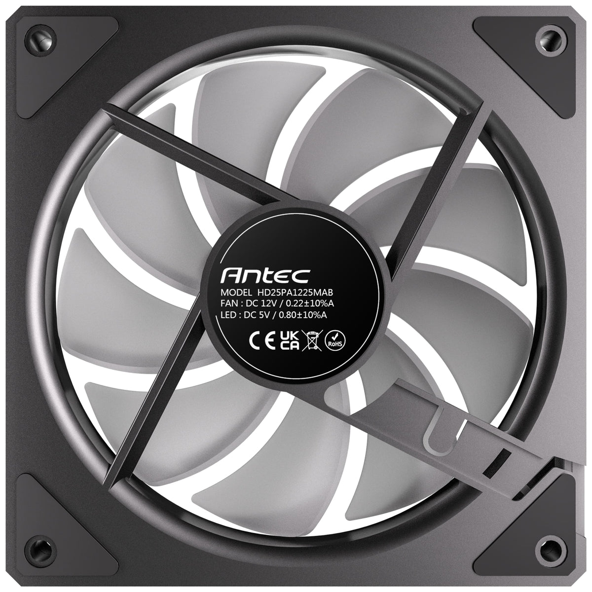 Antec Vision 120 ARGB | 120mm case fans | 3-pack | Black