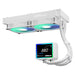 ASRock Challenger White 240 Digital | 240mm liquid CPU cooler | 3-inch display