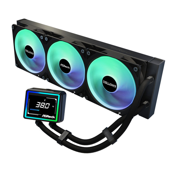 ASRock Challenger 360 Digital | Liquid CPU cooler | 360mm | ARGB