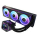 ASRock Phantom Gaming 360 LCD | AIO CPU cooler | 360 mm radiator | Black