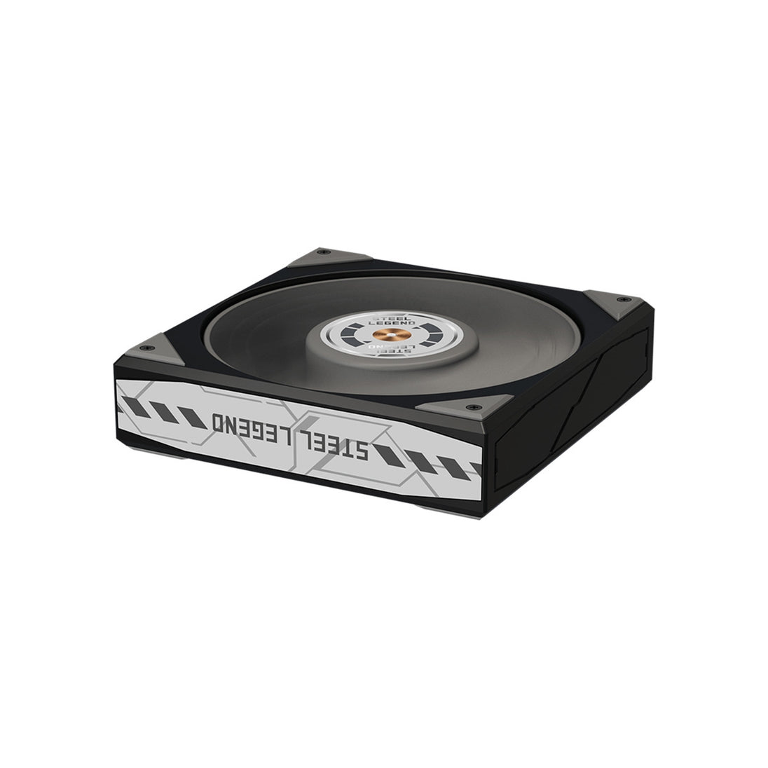 ASRock Steel Legend Dark 360 LCD | 360mm AIO CPU cooler | 3.4-inch LCD | Black