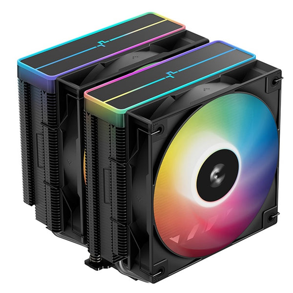 DeepCool AG620 BK ARGB V2 | Dual-tower CPU air cooler | Black