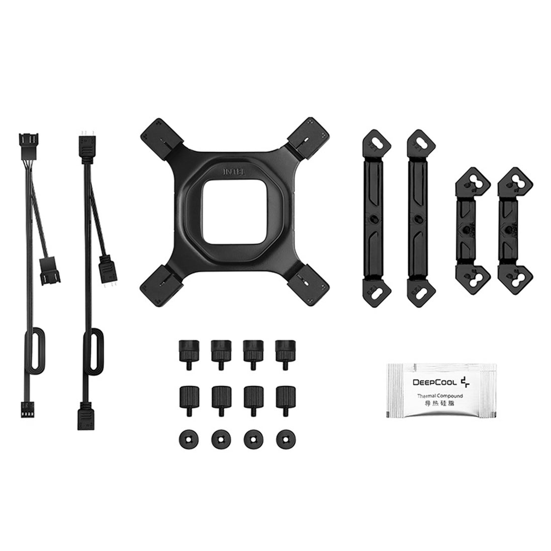 DeepCool AG620 BK ARGB V2 | Dual-tower CPU air cooler | Black