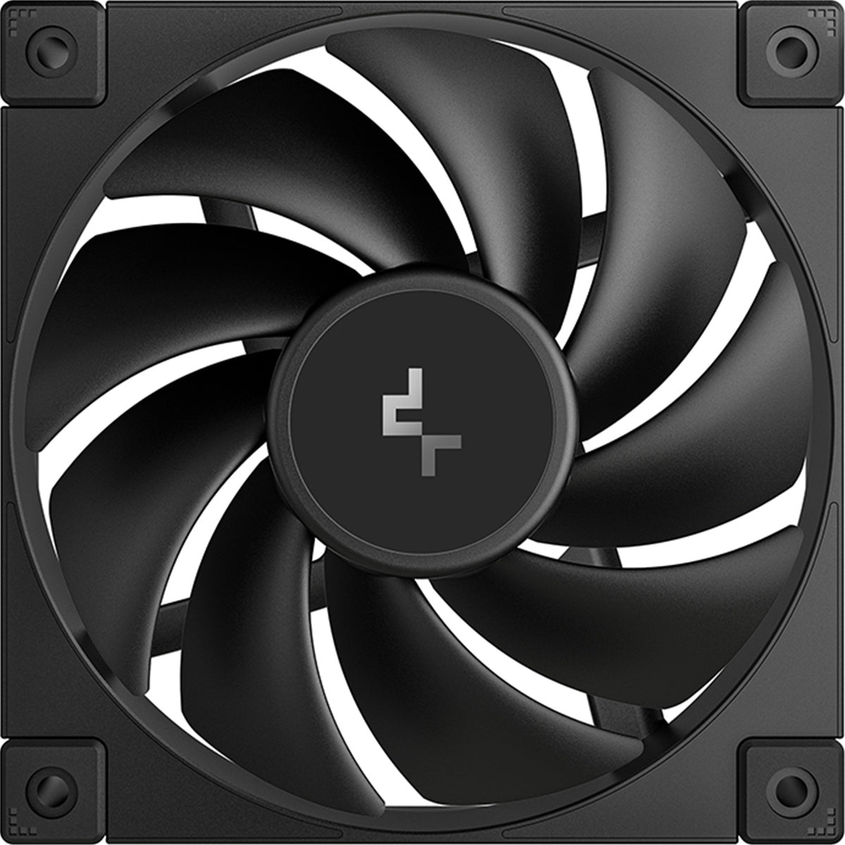 DeepCool FD12-3 IN 1 | 120mm case fans | PWM 400–2050 RPM | 3-pack black