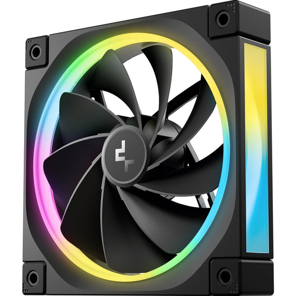 DeepCool FL12R-3 IN 1 | 120mm case fans | Reverse ARGB PWM | Black 3-pack