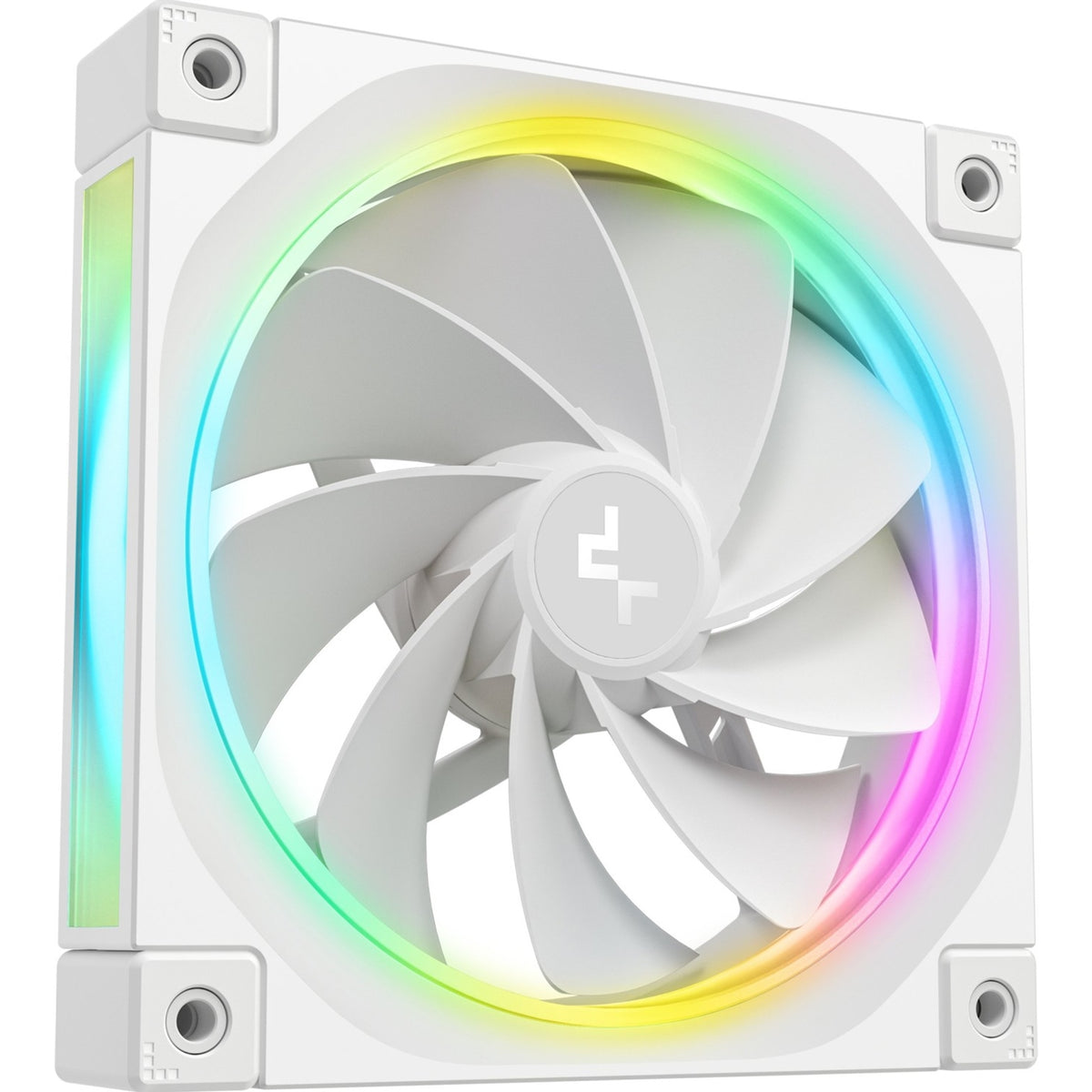 DeepCool FL12R WH-3 IN 1 | 120mm case fans | Reverse ARGB PWM | White 3-pack