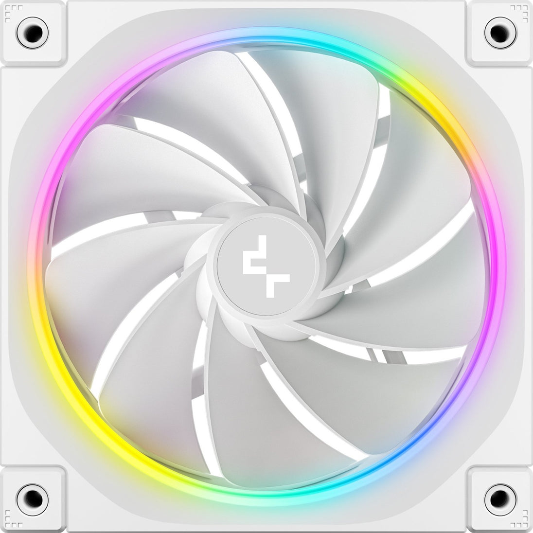 DeepCool FL12R WH-3 IN 1 | 120mm case fans | Reverse ARGB PWM | White 3-pack