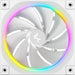 DeepCool FL12R WH-3 IN 1 | 120mm case fans | Reverse ARGB PWM | White 3-pack