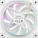 DeepCool FL12R WH-3 IN 1 | 120mm case fans | Reverse ARGB PWM | White 3-pack