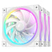 DeepCool FL12 WH 3 IN 1 | 120 mm ARGB case fans | 3 pack | White
