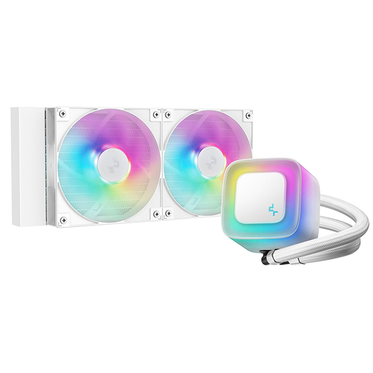 DeepCool LE240 WH V2 | Liquid CPU cooler | 240 mm radiator | White
