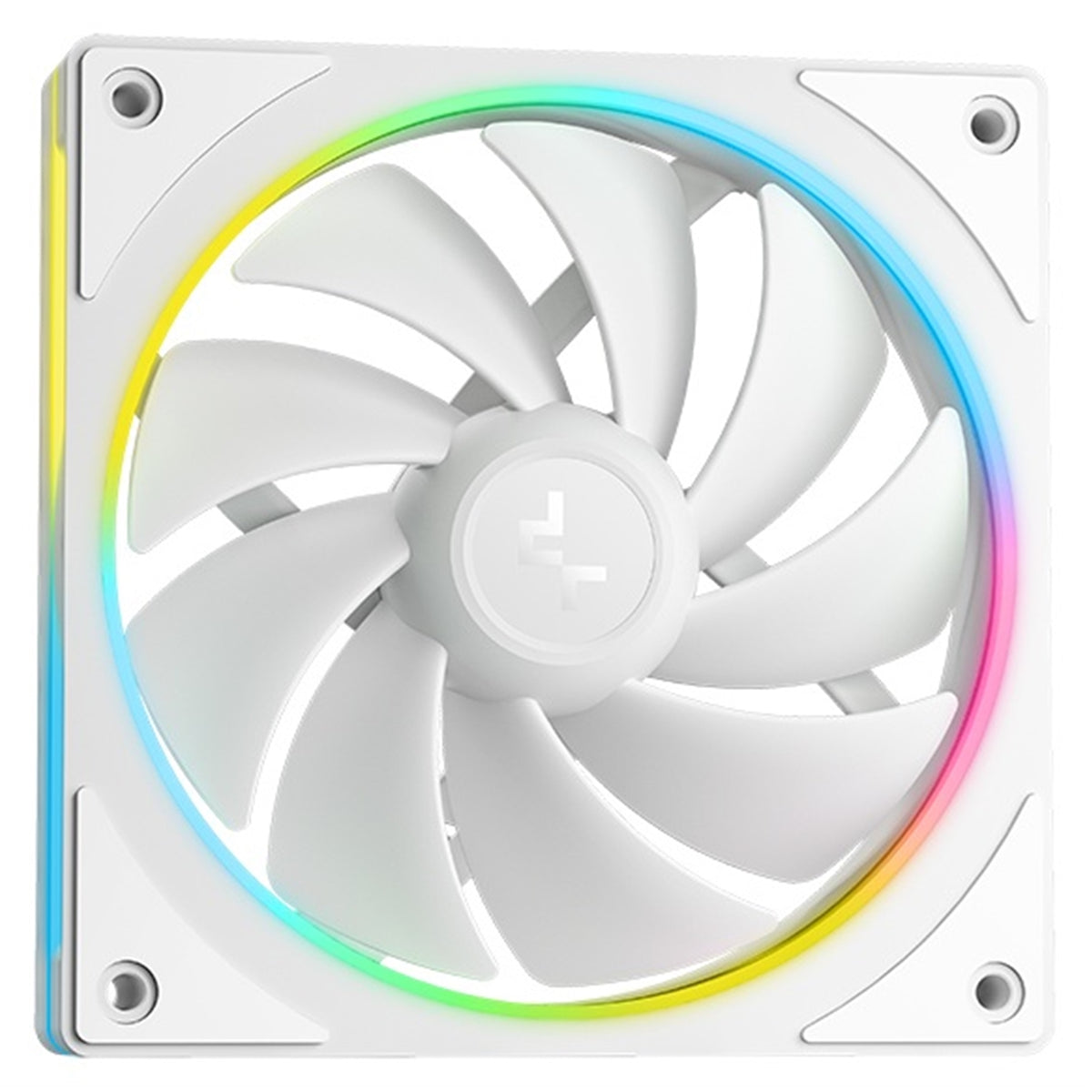 DeepCool LM240 WH | 240mm liquid CPU cooler | 2.4-inch IPS display | White