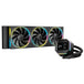 DeepCool LM360 | 360 mm liquid CPU cooler | 2.4-inch IPS display | Black