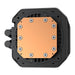 DeepCool LM360 | 360 mm liquid CPU cooler | 2.4-inch IPS display | Black