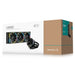 DeepCool LM360 | 360 mm liquid CPU cooler | 2.4-inch IPS display | Black