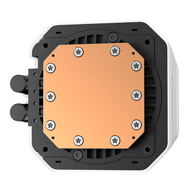 DeepCool LM360 WH | 360 mm liquid CPU cooler | 2.4-inch IPS display | White