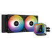 DeepCool LS520 | 240mm liquid CPU cooler | 2x 120mm ARGB fans | Black