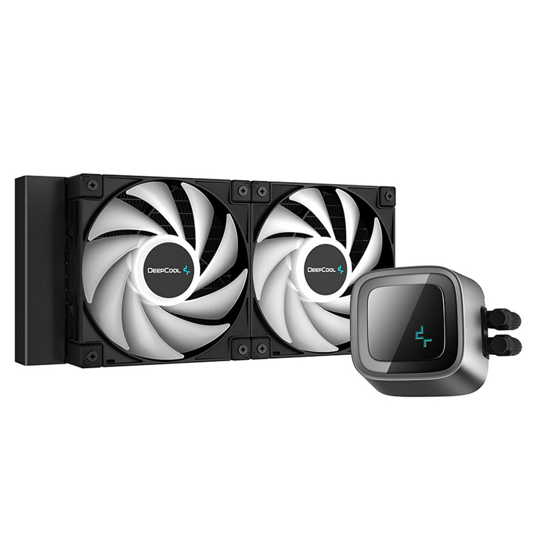 DeepCool LS520 | 240mm liquid CPU cooler | 2x 120mm ARGB fans | Black