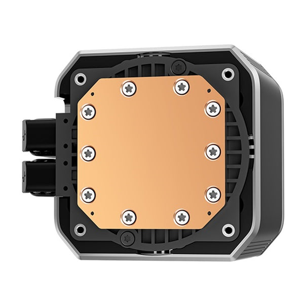 DeepCool MYSTIQUE 240 ARGB | 240mm liquid CPU cooler | 2.8-inch LCD | Black