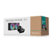 DeepCool MYSTIQUE 240 ARGB | 240mm liquid CPU cooler | 2.8-inch LCD | Black