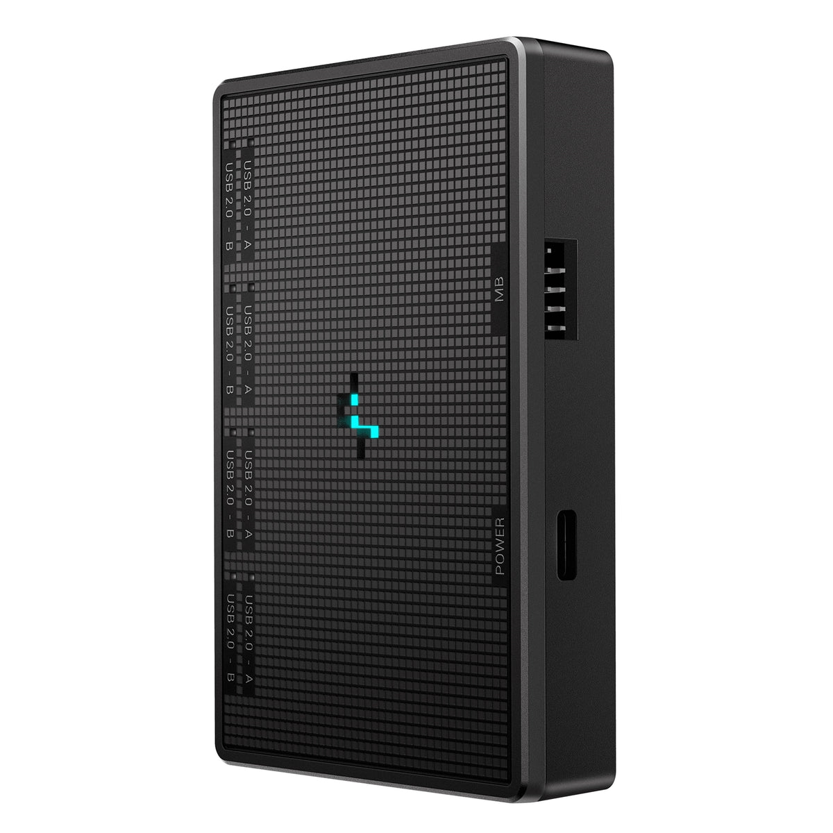 DeepCool UH-04 | Internal USB 2.0 hub | 1 to 4 headers | Black