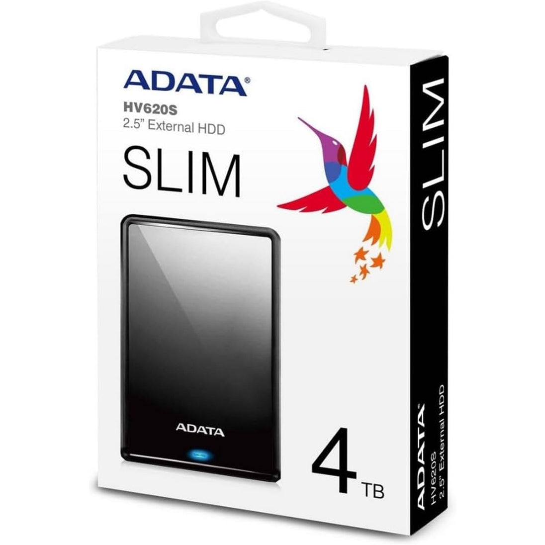 ADATA HV620S | Portable HDD | USB 3.1 | 4TB Black