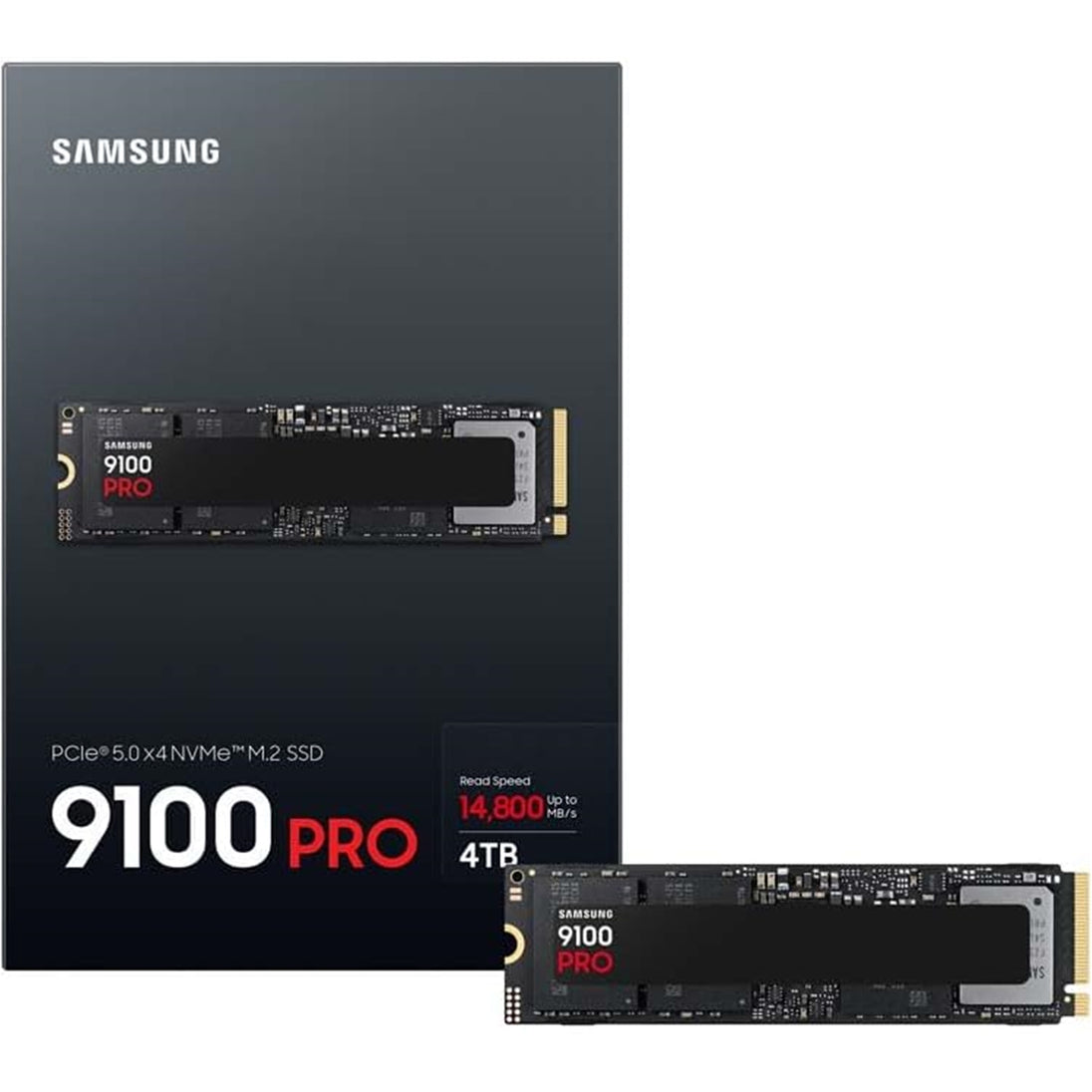 Samsung 9100 PRO | Internal SSD | PCIe 5.0 x4 NVMe 2.0 | 4TB