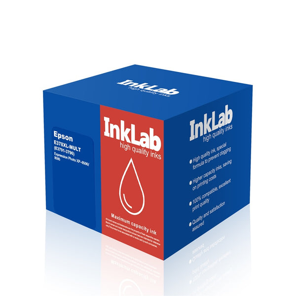 InkLab 378XL | Epson-compatible ink multipack | Photo HD