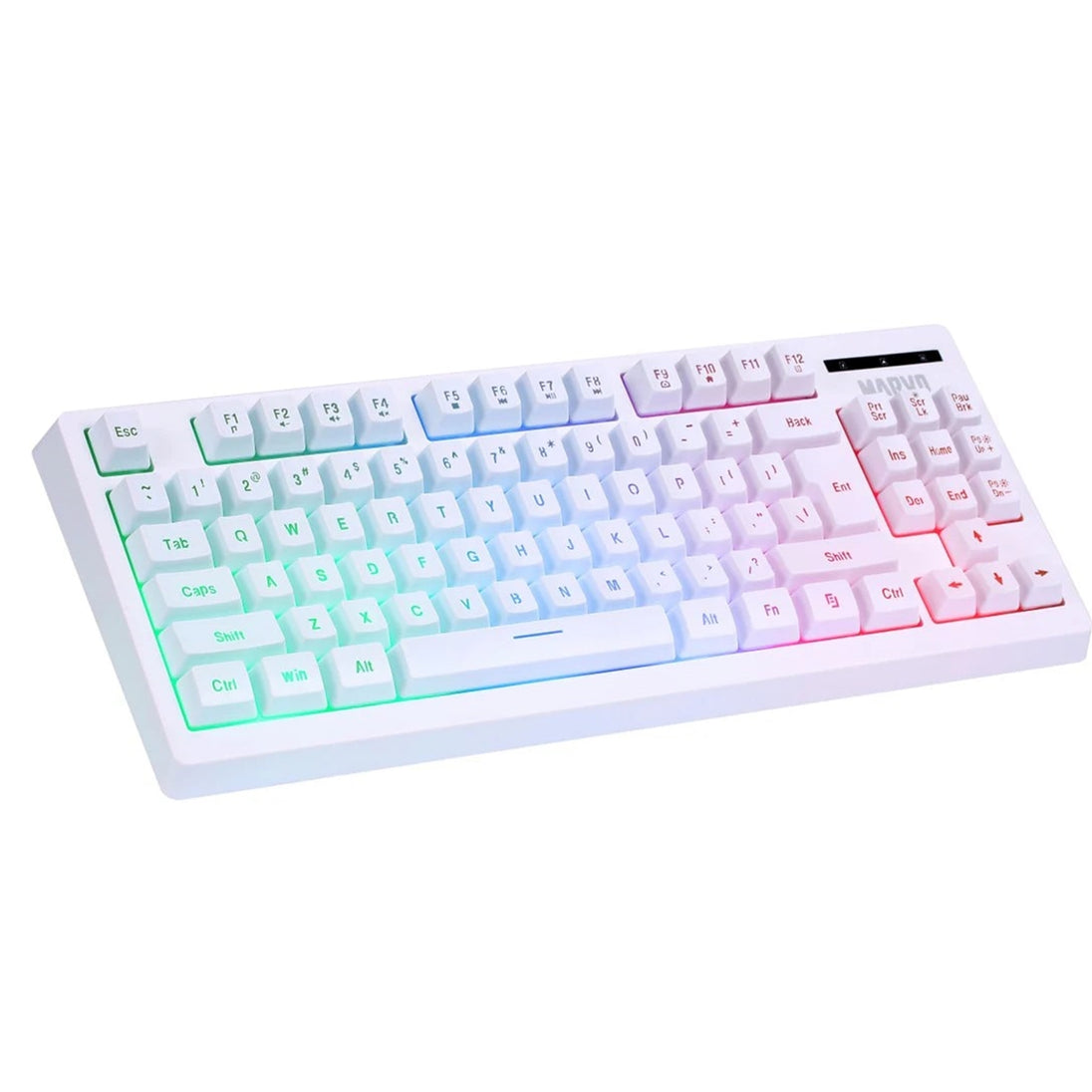 Marvo Loot 30 CM310 | Keyboard mouse and mat bundle | Wired RGB | UK white