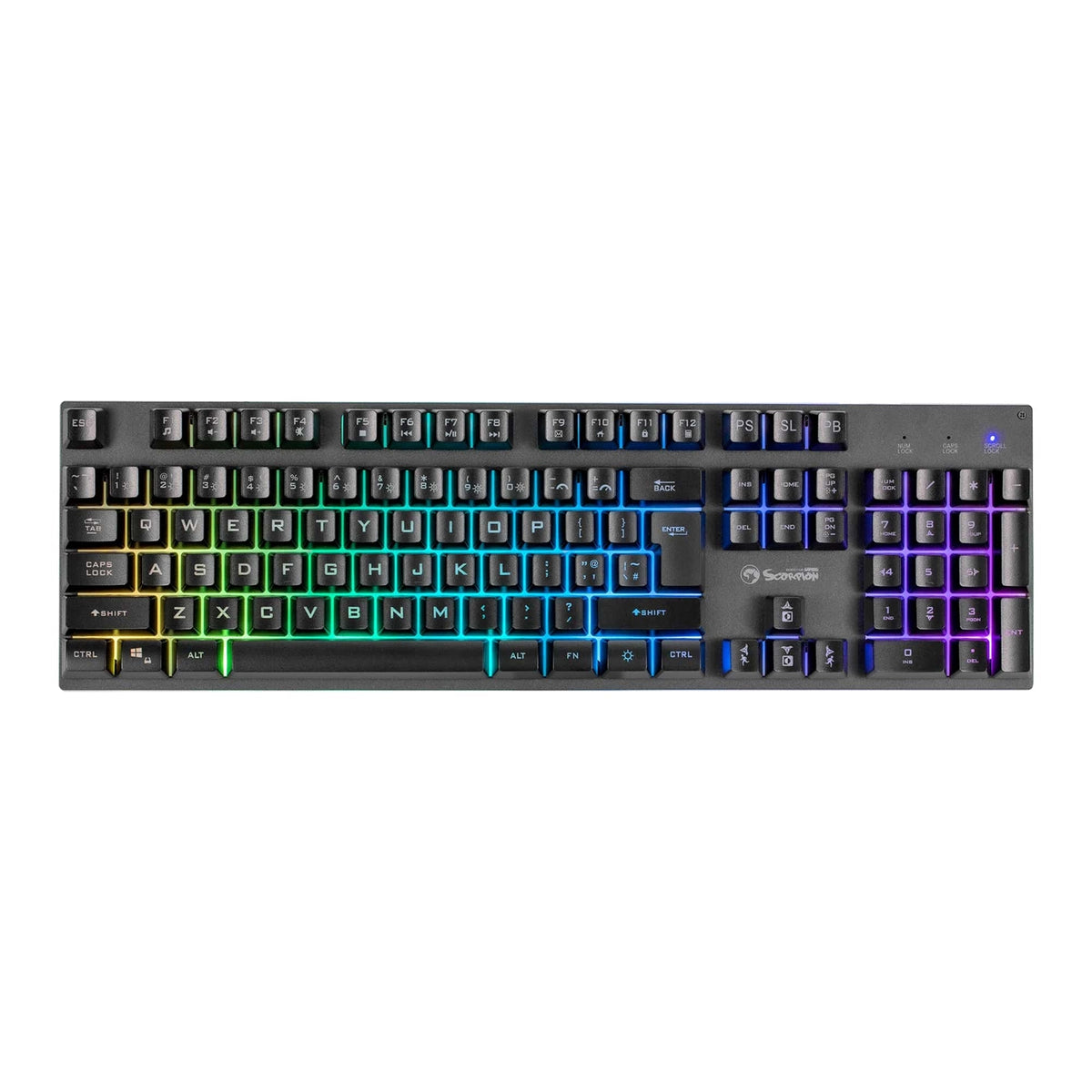Marvo K604 Soldat 20 | Gaming keyboard | Wired RGB | UK layout