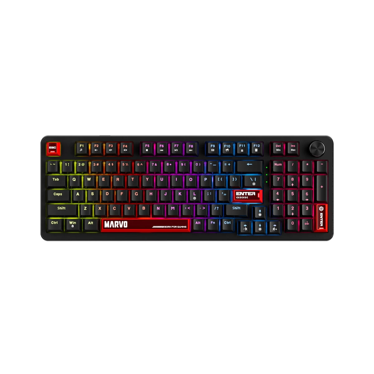 Marvo Scorpion KG937 Arma 98 | Mechanical gaming keyboard | Hot-swap | UK layout