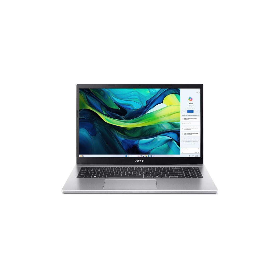 Acer Aspire Go 15 AG15-42P-R6HU | Laptop | Ryzen 5 5625U | 8GB 512GB | Silver