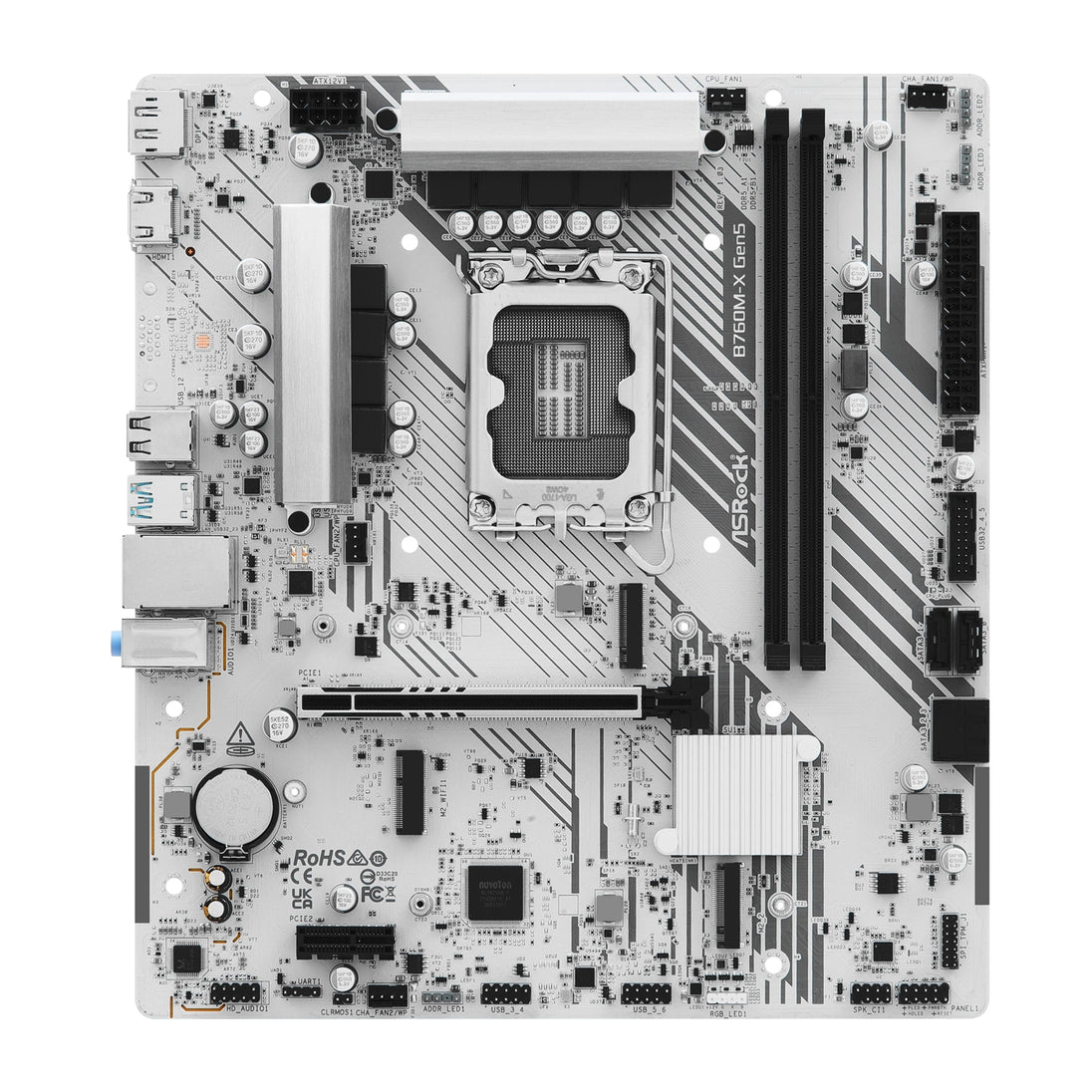 ASRock B760M-X Gen5 | Motherboard | LGA1700 DDR5 | Micro-ATX