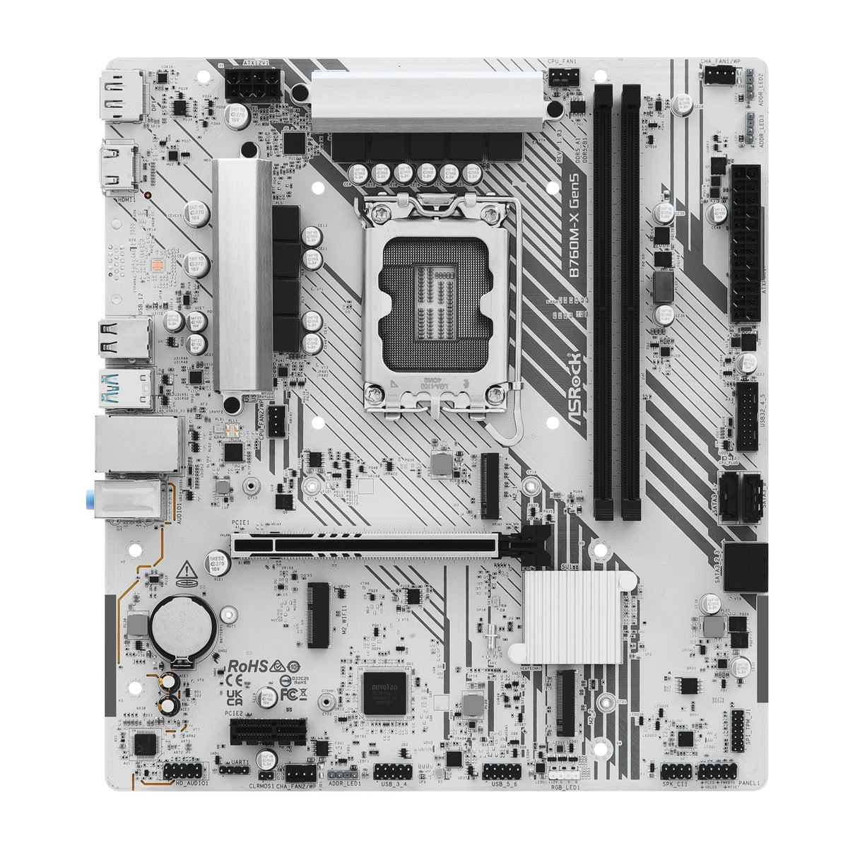 ASRock B760M-X Gen5 | Motherboard | LGA1700 DDR5 | Micro-ATX