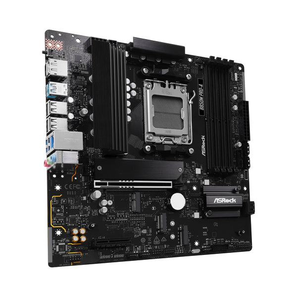 ASRock B850M Pro-A | AMD AM5 Socket Motherboard | Micro-ATX | 4x DDR5 Slots