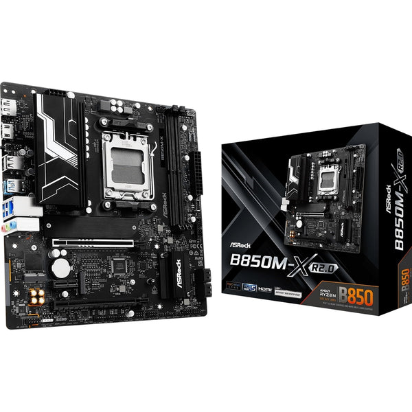 ASRock B850M-X R2.0 | Motherboard | AM5 DDR5 | Micro-ATX