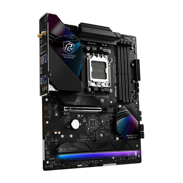 ASRock B850 Riptide WiFi | Phantom Gaming Motherboard | AM5 DDR5 Wi-Fi 7 | ATX