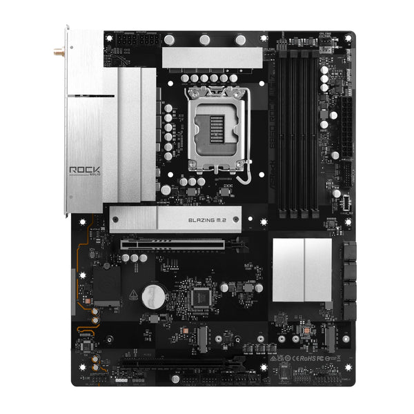 ASRock B860 Rock WiFi 7 | Motherboard | LGA1851 4x DDR5 | ATX