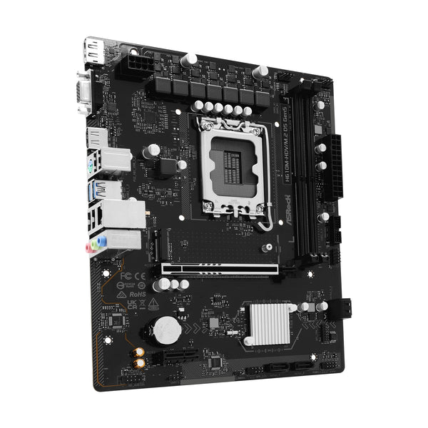 ASRock H610M-HDV/M.2 D5 Gen5 | Motherboard | LGA1700 DDR5 | Micro-ATX