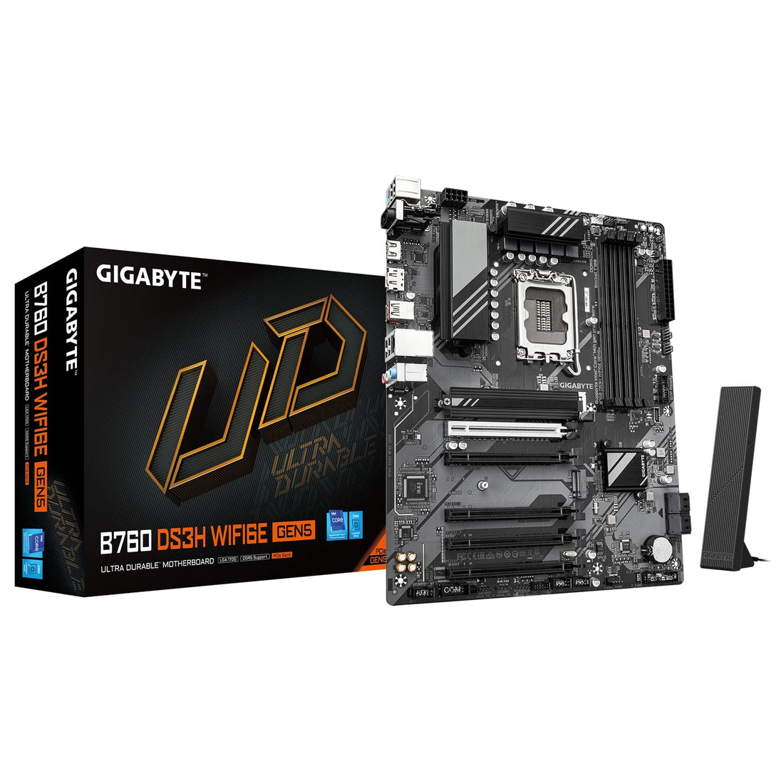 GIGABYTE B760 DS3H WIFI6E GEN5 | Motherboard | LGA1700 DDR5 | ATX