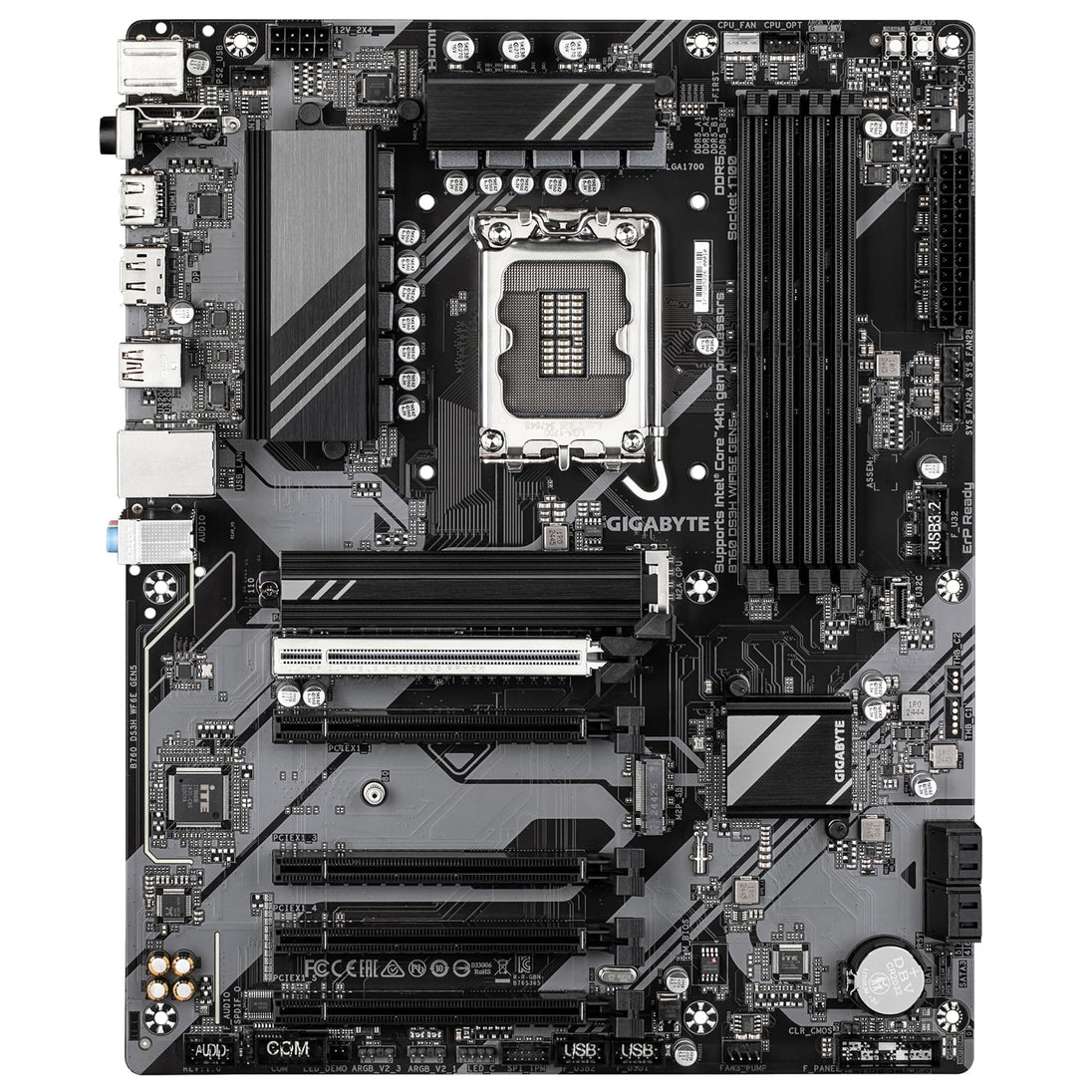 GIGABYTE B760 DS3H WIFI6E GEN5 | Motherboard | LGA1700 DDR5 | ATX