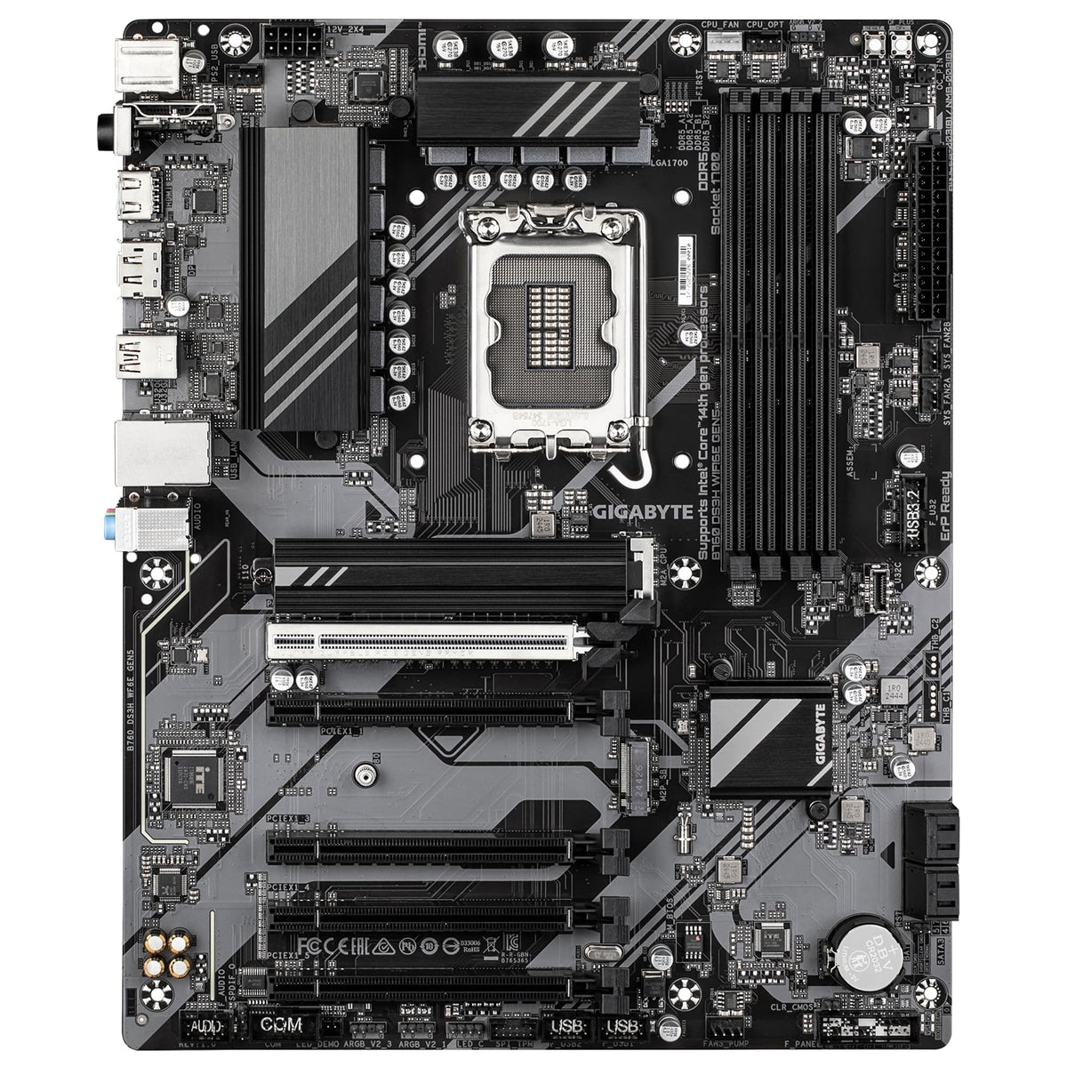 GIGABYTE B760 DS3H WIFI6E GEN5 | Motherboard | LGA1700 DDR5 | ATX