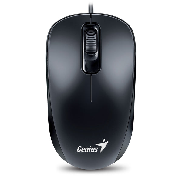 Genius DX-110 | Wired USB mouse | 1000 DPI optical | Calm black