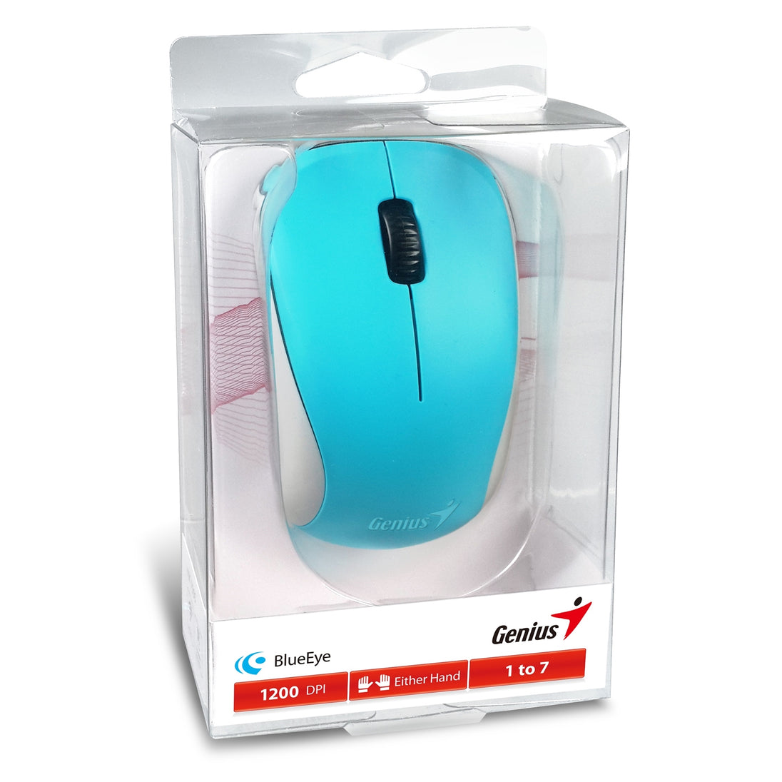 Genius NX-7000 | Wireless mouse | 2.4 GHz 1200 dpi | Ocean blue