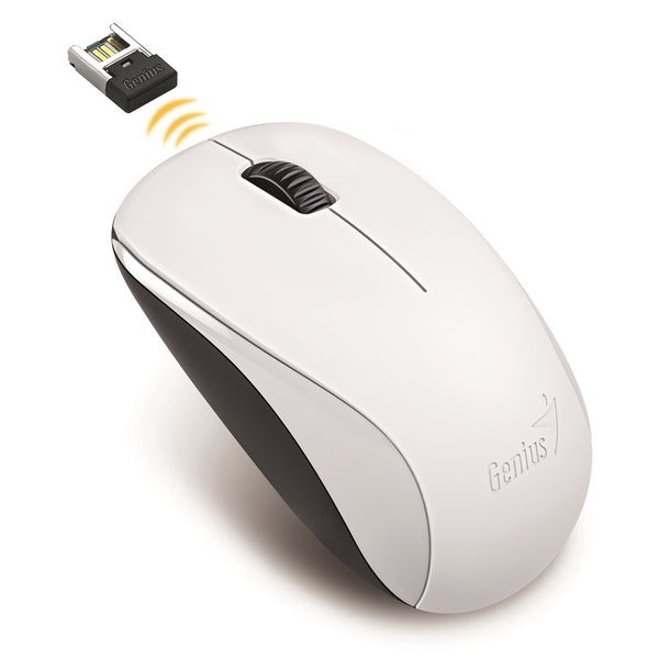 Genius NX-7000 | Wireless mouse | 2.4GHz 1200dpi | Elegant white