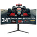 piXL CM34C7 | 34-inch curved gaming monitor | UWQHD 165Hz | Black