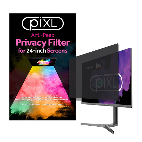 piXL SCRPRO24 | 24-inch monitor privacy filter | 60° viewing angle | 16:9