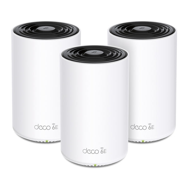TP-Link Deco XE75 Pro | Mesh Wi-Fi 6E system | AXE5400 tri-band | 3-pack