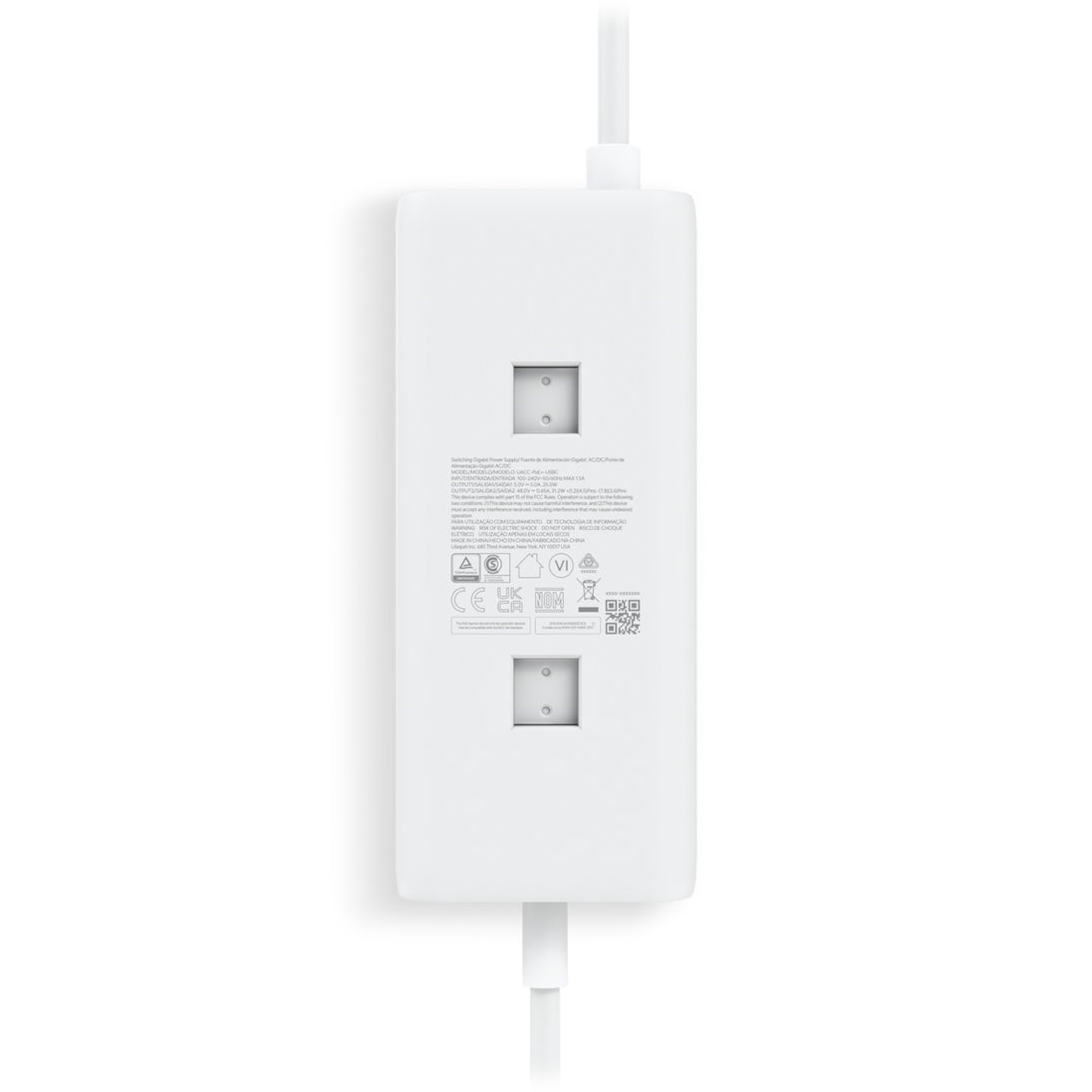 Ubiquiti UACC-PoE+-USBC | PoE integrated AC adapter | 30W PoE+ | USB-C 5V 5A